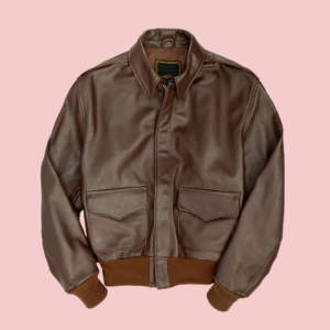 Air Force Bomber Leather Jacket