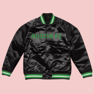 Austin Fc Black Satin Jacket