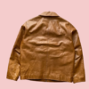 Gap Kanye West Brown Vintage Leather Jacket - Image 2