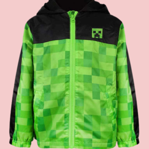 Minecraft Checkered Green Hoodie