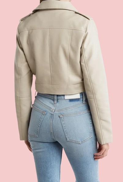 Nordstrom Blank Nyc Vegan Leather Moto Jacket - Image 3