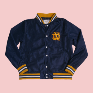 Notre Dame Monogram Varsity Jacket