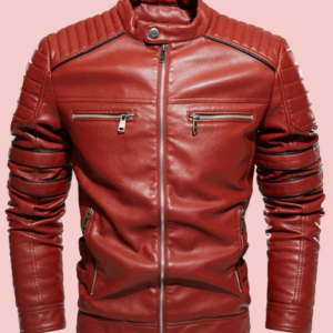 Red Jacket Mens Leather