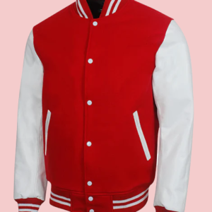 Varsity Men's Jacket Leather Sleeves