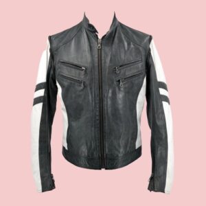 Versace Leather Jacket Men