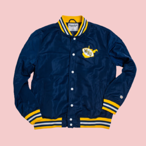 West Virginia Mountaineers Varsity Satin Jacket