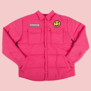 Bolf Goys Smiley Face Puffer Jacket