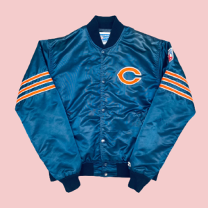 Chicago Bears The Ditka Starter Bomber Satin Jacket