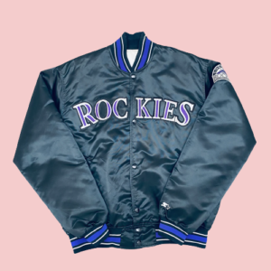 Colorado Rockies 1990s Diamond Collection Bomber Jacket