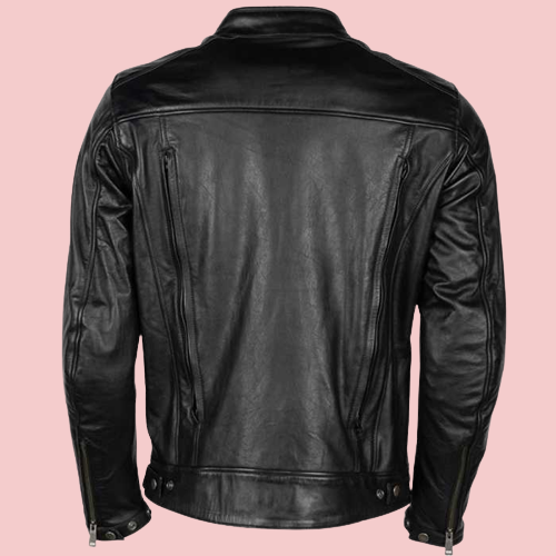 Full Grain Cowhide Leather Jacket - AirBorne Jacket