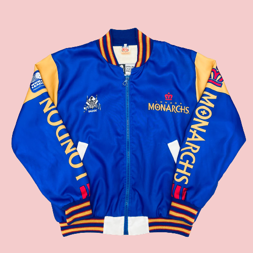 London Monarchs 1991 Sublimated Jacket - AirBorne Jacket