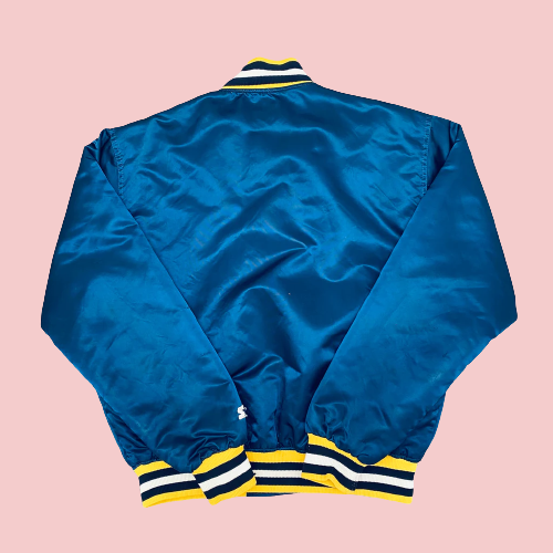 Michigan Wolverines Starter Varsity Jacket - AirBorne Jacket