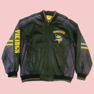 Minnesota Viking Leather Jacket