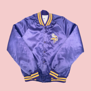 Minnesota Vikings 1990s Chalk Line Starter Satin Jacket