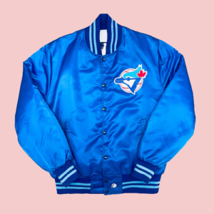 Toronto Blue Jays Bomber Satin Jacket