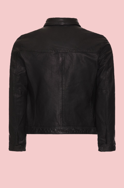 All Saints Lark Leather Jacket - AirBorne Jacket