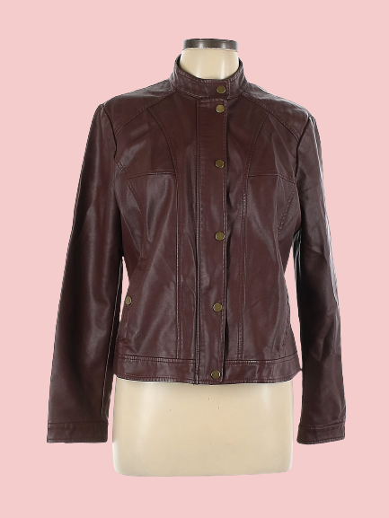 Bernardo Faux Leather Jacket - AirBorne Jacket