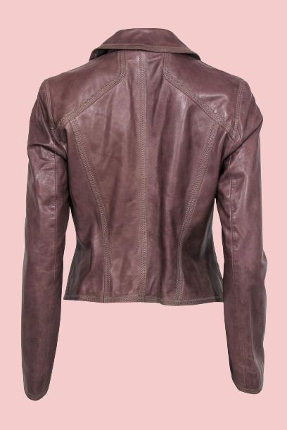 Elie Tahari Leather Jacket - AirBorne Jacket