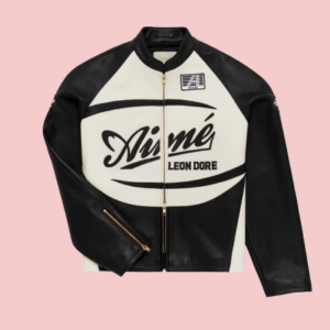 Leather Café Racer Jacket Aimé Leon Dore