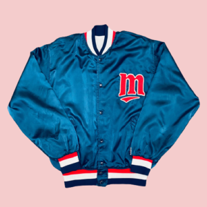 Minnesota Twins 1980s Bomber Satin Jacket