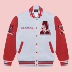 Ncaa Alabama Crimson Tide Bomber Varsity Jacket