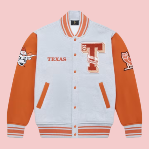 Ncaa Texas Longhorns Fleece Varsity Jacket