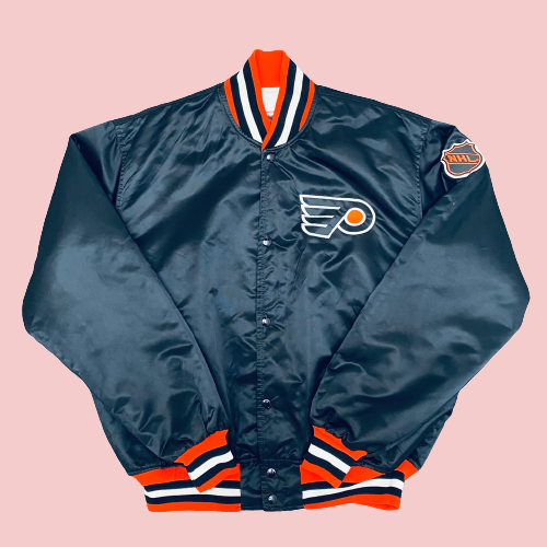 Philadelphia Flyers Starter Bomber Satin Jacket