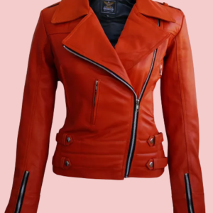 Punk Leather Jacket Womens