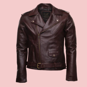 Real Leather Biker Jacket