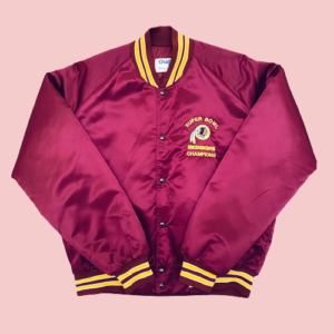Redskins 1991 Super Bowl Champions Bomber Satin Jacket