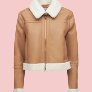 Shearling Leather Jacket Women