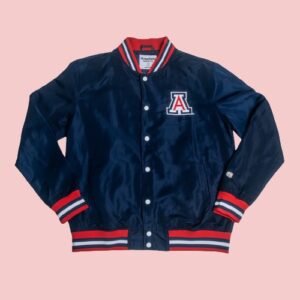 Arizona Wildcats Retro Bomber Varsity Jacket