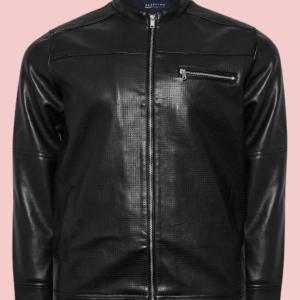 Faux Leather Mens Jacket