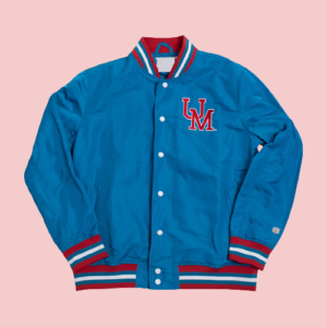 Ole Miss Vintage Inspired Bomber Satin Jacket