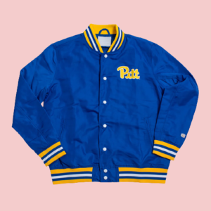 Pitt Is It! 1970's Vintage Bomber Varsity Jacket