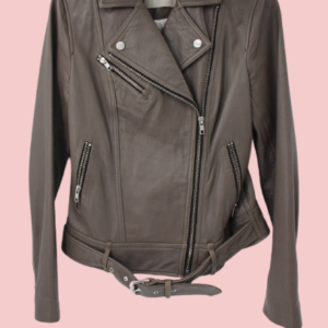 Soia Kyo Biker Leather Jacket