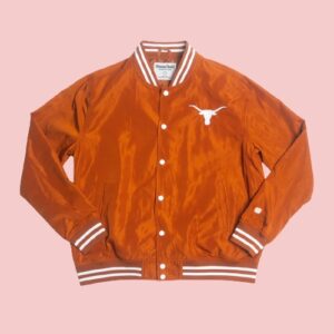 Texas Longhorns Script Inspired Bomber Jacket