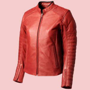 Women's Leather Jacket Motorcycle