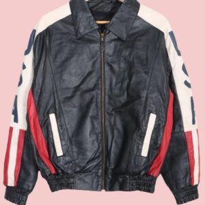 Flag Leather Jacket