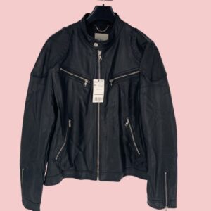 Mango Man Leather Jacket