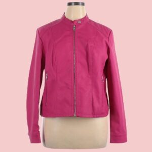 Baccini Faux Leather Jacket