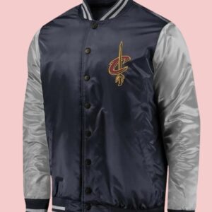 Cleveland Cavaliers Navy And Silver Jacket