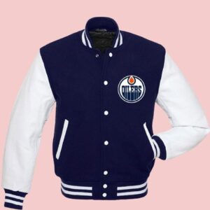 Edmonton Oilers Varsity Jacket