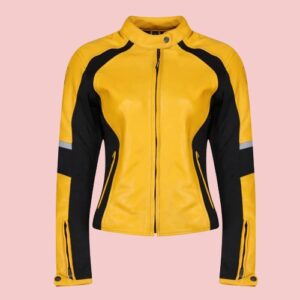 Motorcycle Leather Jacket For Women