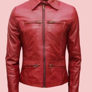 Once Upon A Time Red Leather Jacket