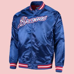 Atlanta Braves Royal Varsity Jacket