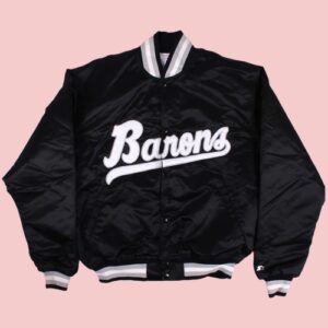 Birmingham Barons Black Bomber Jacket