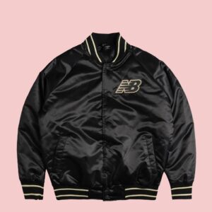 New Balance Athletics Varsity Bomber Satin Jacket