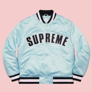 Supreme 2022 Varsity Satin Jacket