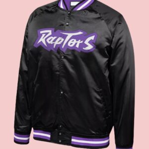 Toronto Raptors Hardwood Classics Throwback Wordmark Jacket